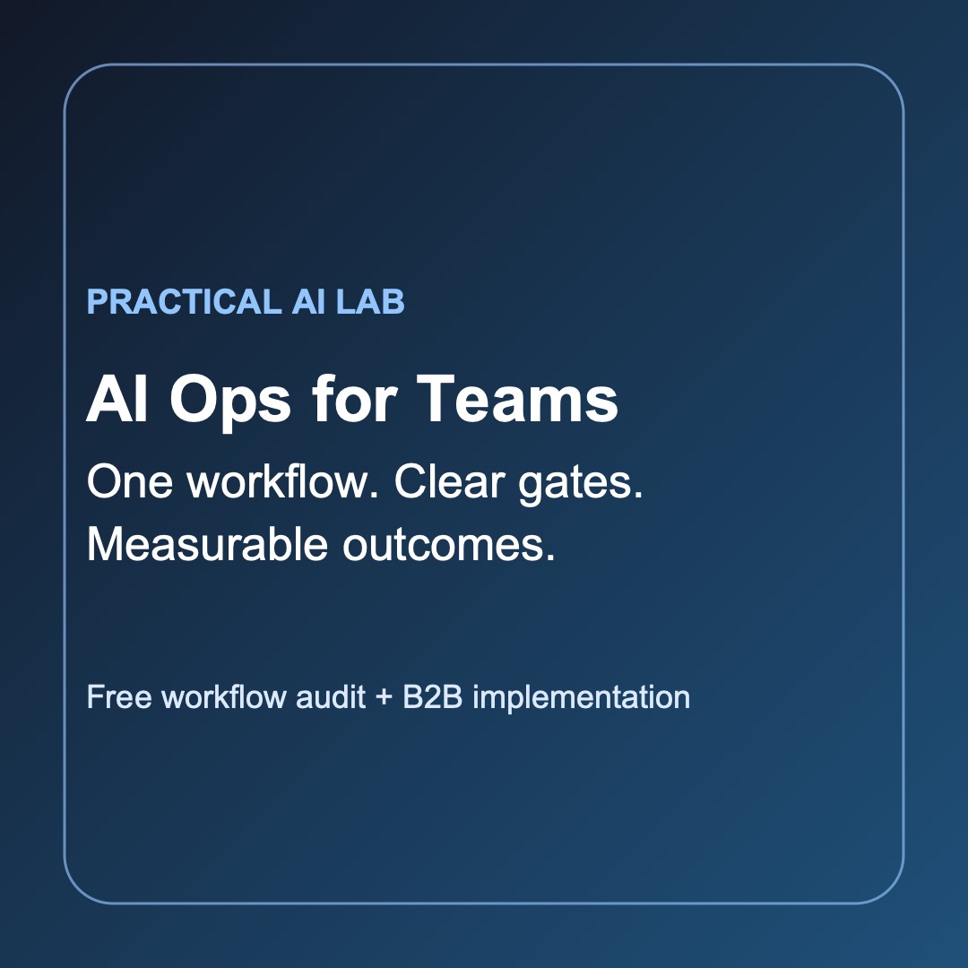Practical AI Lab global store